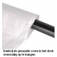Bresser BR-9 3x4m  Achtergrond Doek Grijs